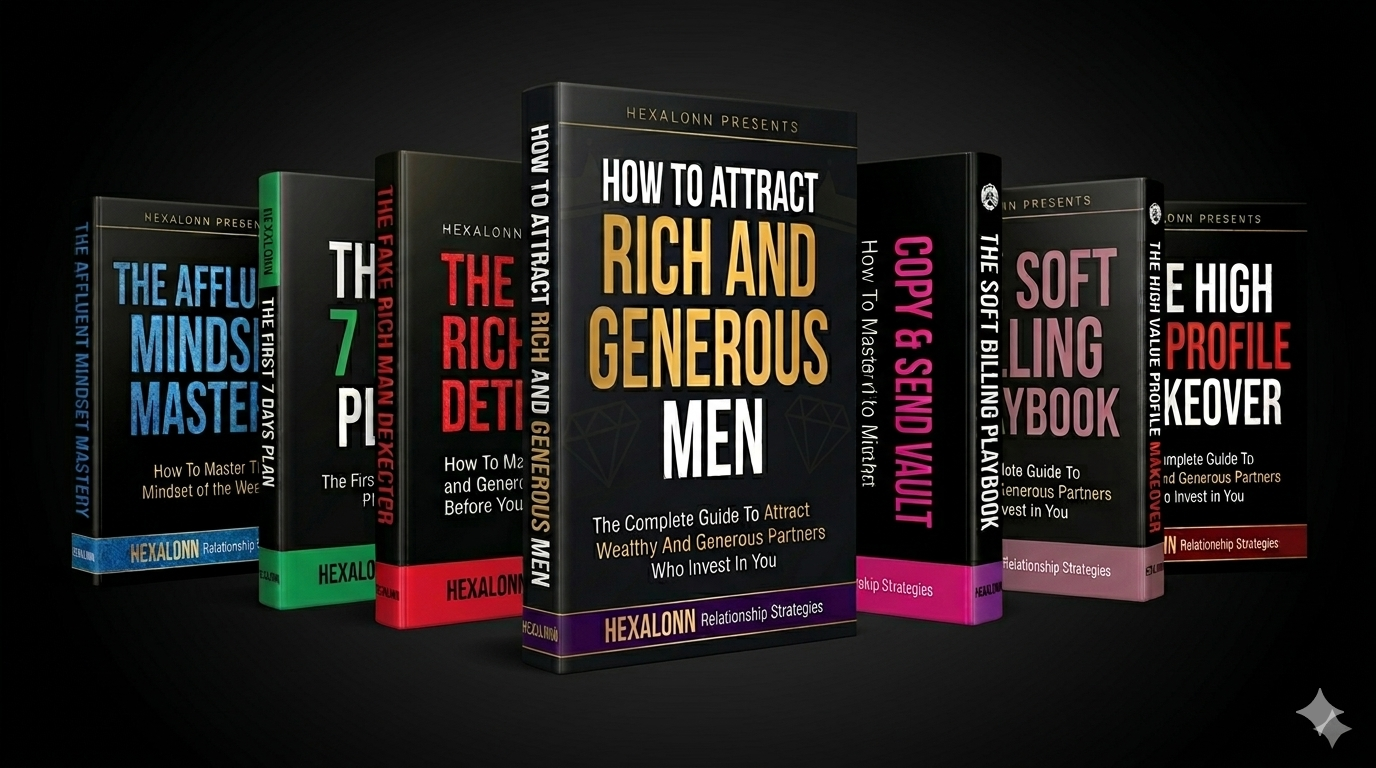 How to Attract Rich and Generous Men Full Bundle